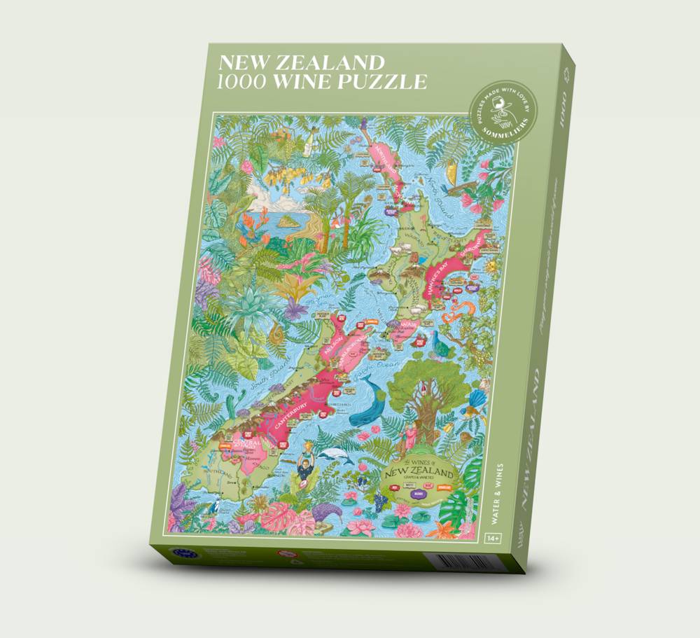 Vin: New Zealand - 1000 brikker - Nordisk Spil