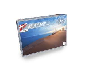Nordic Quality Puzzles: Lighthouse (Rubjerg Knude) - 1000 brikker - Nordisk Spil