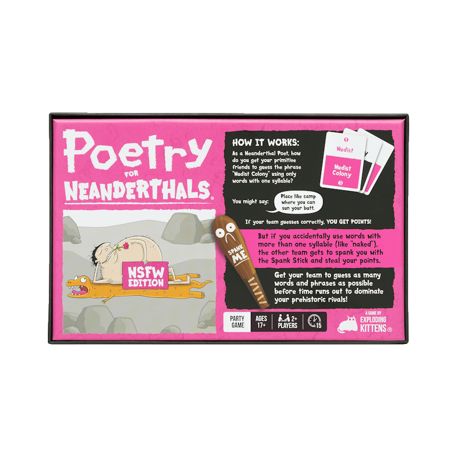 Poetry for Neanderthals - NSFW - Nordisk Spil