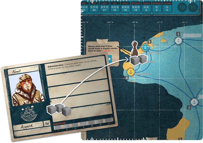 Pandemic Legacy Season 2 Yellow - Engelsk - Nordisk Spil