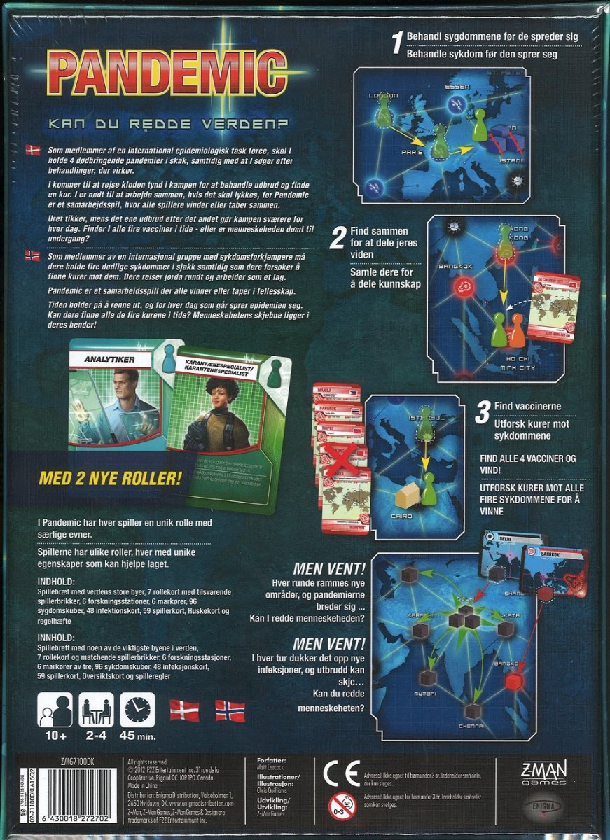 Pandemic - Dansk - Nordisk Spil