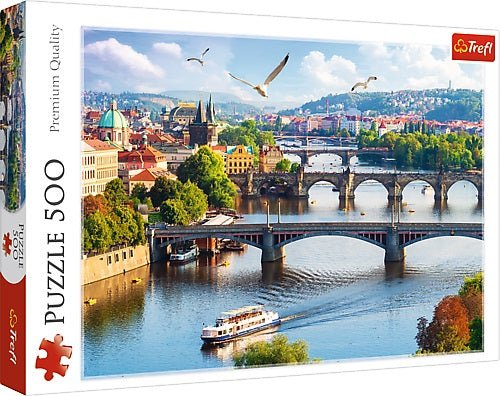 Prag, Tjekkiet - 500 brikker - Nordisk Spil