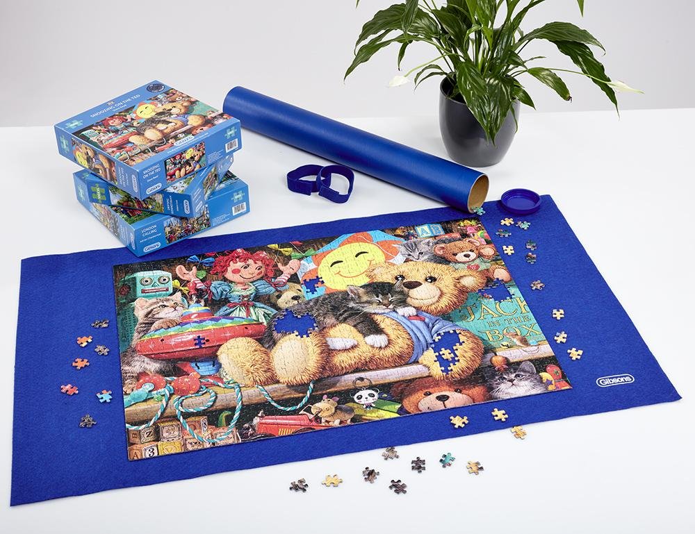 The Puzzle Roll - Puslespilsrulle / Puslespilsmåtte til 1000 brikker - Nordisk Spil