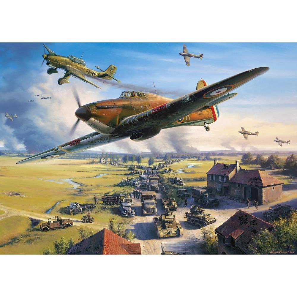 Road to Dunkirk - 1000 brikker - Nordisk Spil