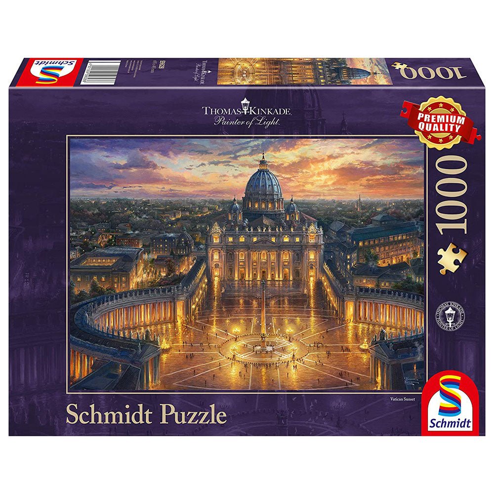 Kinkade: Vatikanet - 1000 brikker - Nordisk Spil