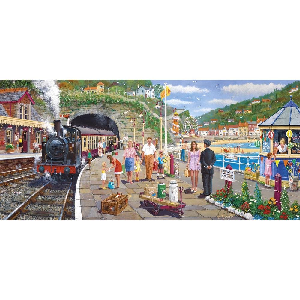 Seaside Train - 636 brikker - Nordisk Spil