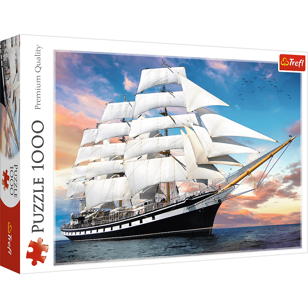 Sejlskibet - 1000 brikker - Nordisk Spil