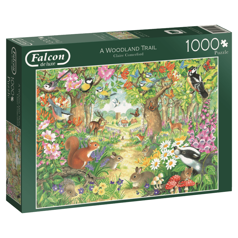 A Woodland Trail - 1000 brikker - Nordisk Spil