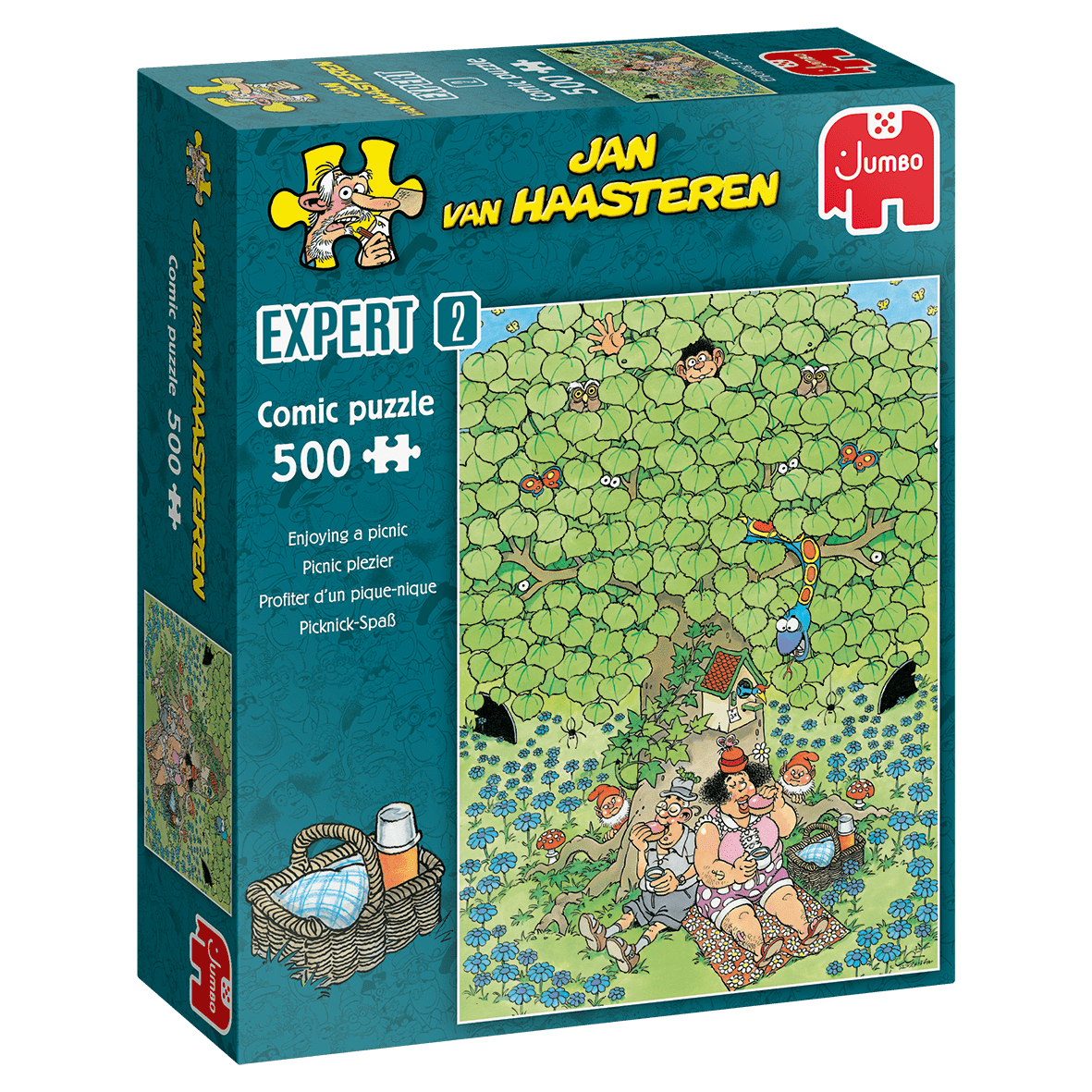 Jan van Haasteren: Skovtur - 500 brikker - Nordisk Spil