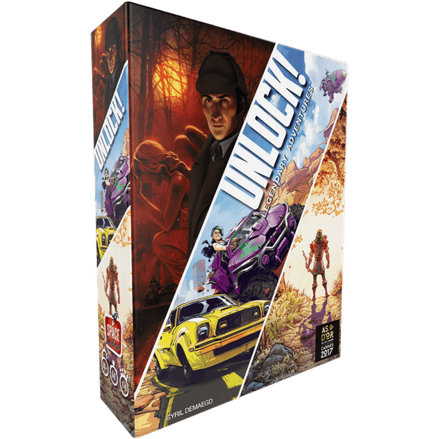 Unlock! 9 Legendary Adventures - Engelsk - Nordisk Spil