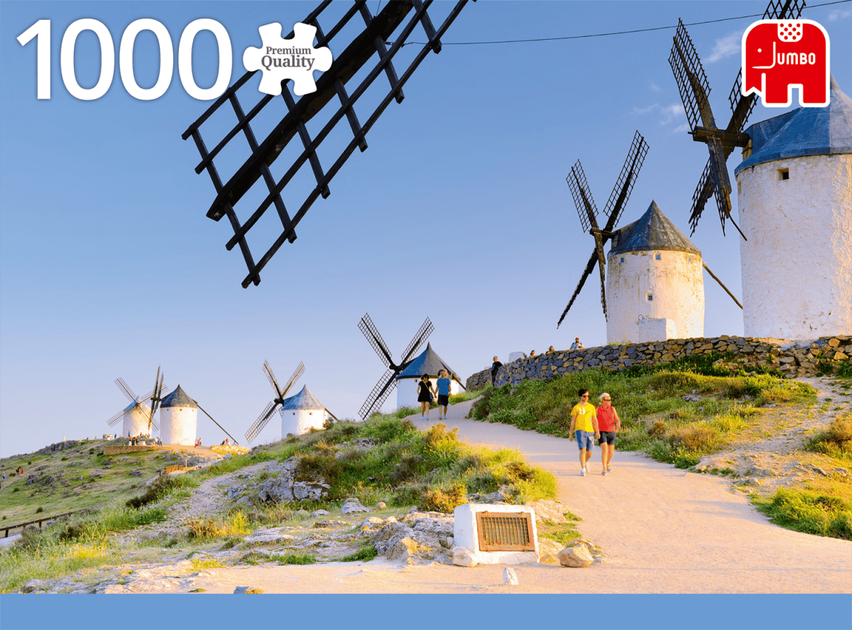 Spanien Castilla - La Mancha - 1000 brikker - Nordisk Spil
