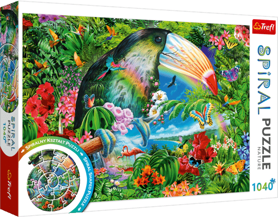 Tropical Animals - 1040 brikker - Nordisk Spil