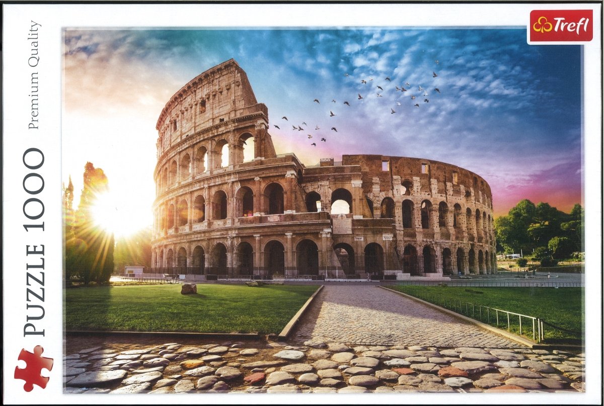 Sun - drenched Colosseum - 1000 brikker - Nordisk Spil