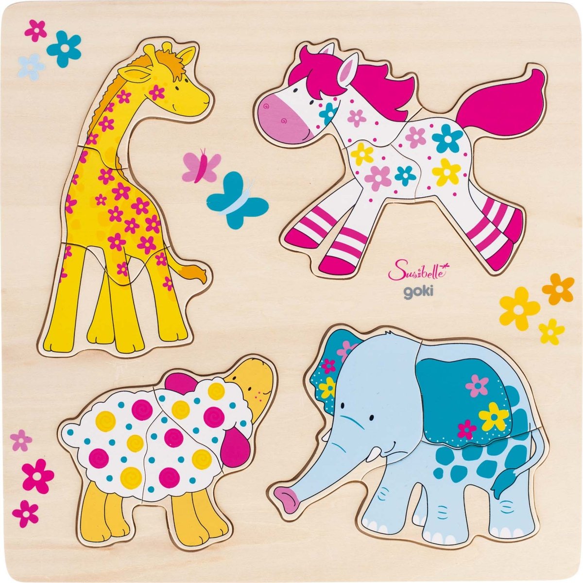 Susibelle: Mine venner - 12 brikker - Nordisk Spil