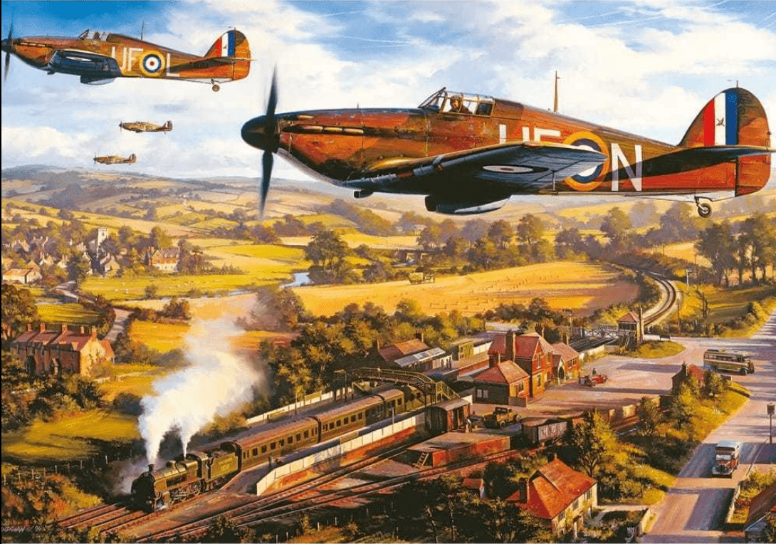 Tangmere Hurricanes - 500 brikker - Nordisk Spil