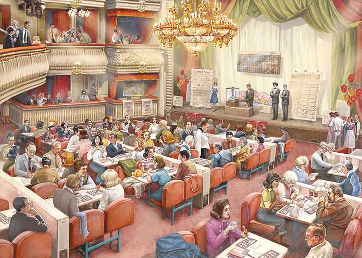 Til Bingo - 1000 brikker - Nordisk Spil