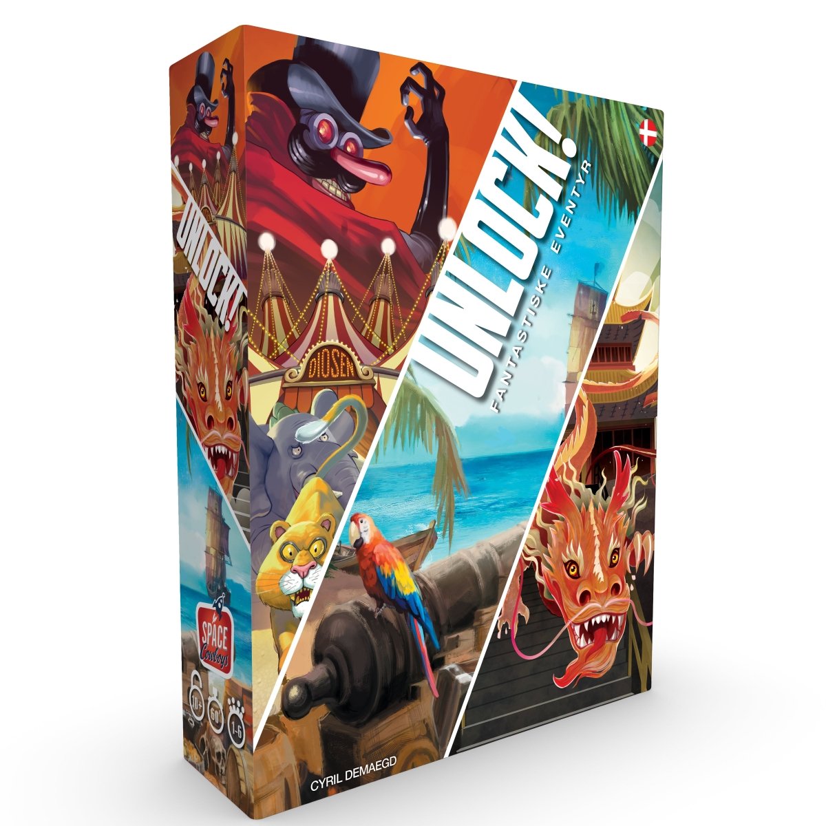 Unlock! 2 - Fantastiske eventyr - Dansk - Nordisk Spil