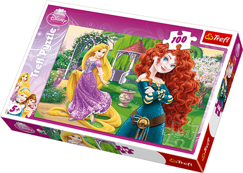Disney Pugnacious princesses - 100 brikker - Nordisk Spil