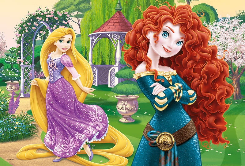 Disney Pugnacious princesses - 100 brikker - Nordisk Spil