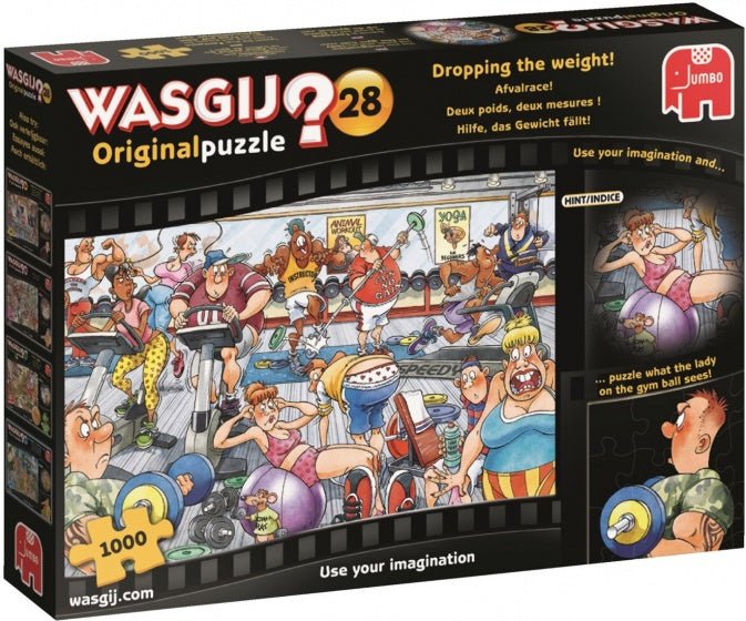 Wasgij? Original? 28 Dropping the Weight - 1000 - brikker - Nordisk Spil