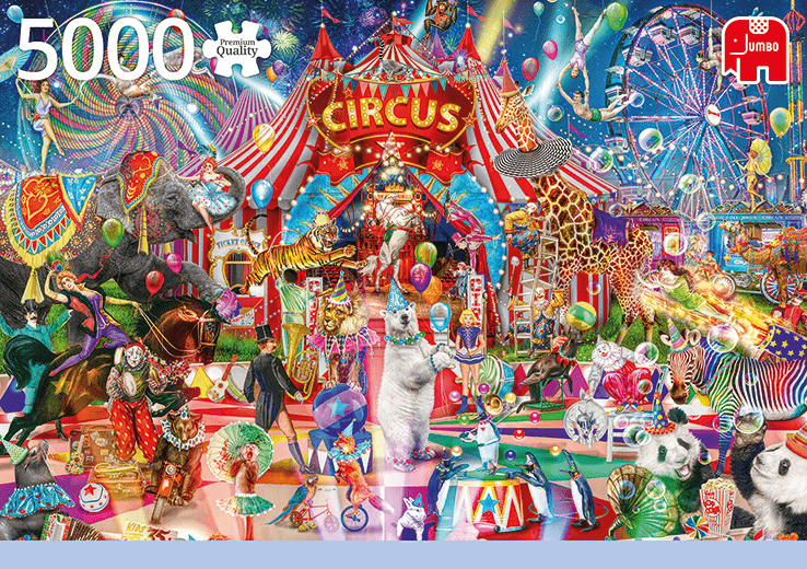A Night at the Circus - 5000 brikker - Nordisk Spil