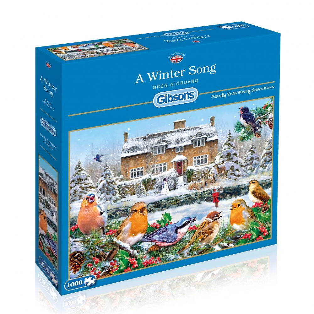 A Winter Song - 1000 brikker - Nordisk Spil