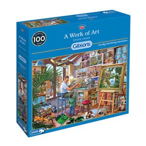 A Work of Art - 1000 brikker - Nordisk Spil