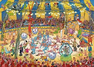 Jan van Haasteren - Acrobat Circus - 1000 Brikker - Nordisk Spil