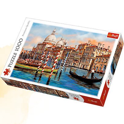 Eftermiddag i Venedig - 1000 brikker - Nordisk Spil