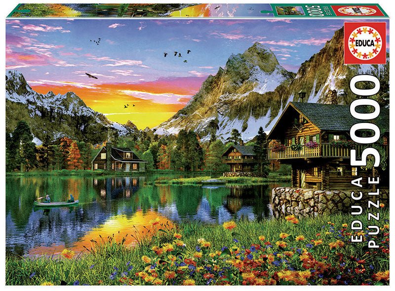 Alpine Lake - 5000 brikker - Nordisk Spil