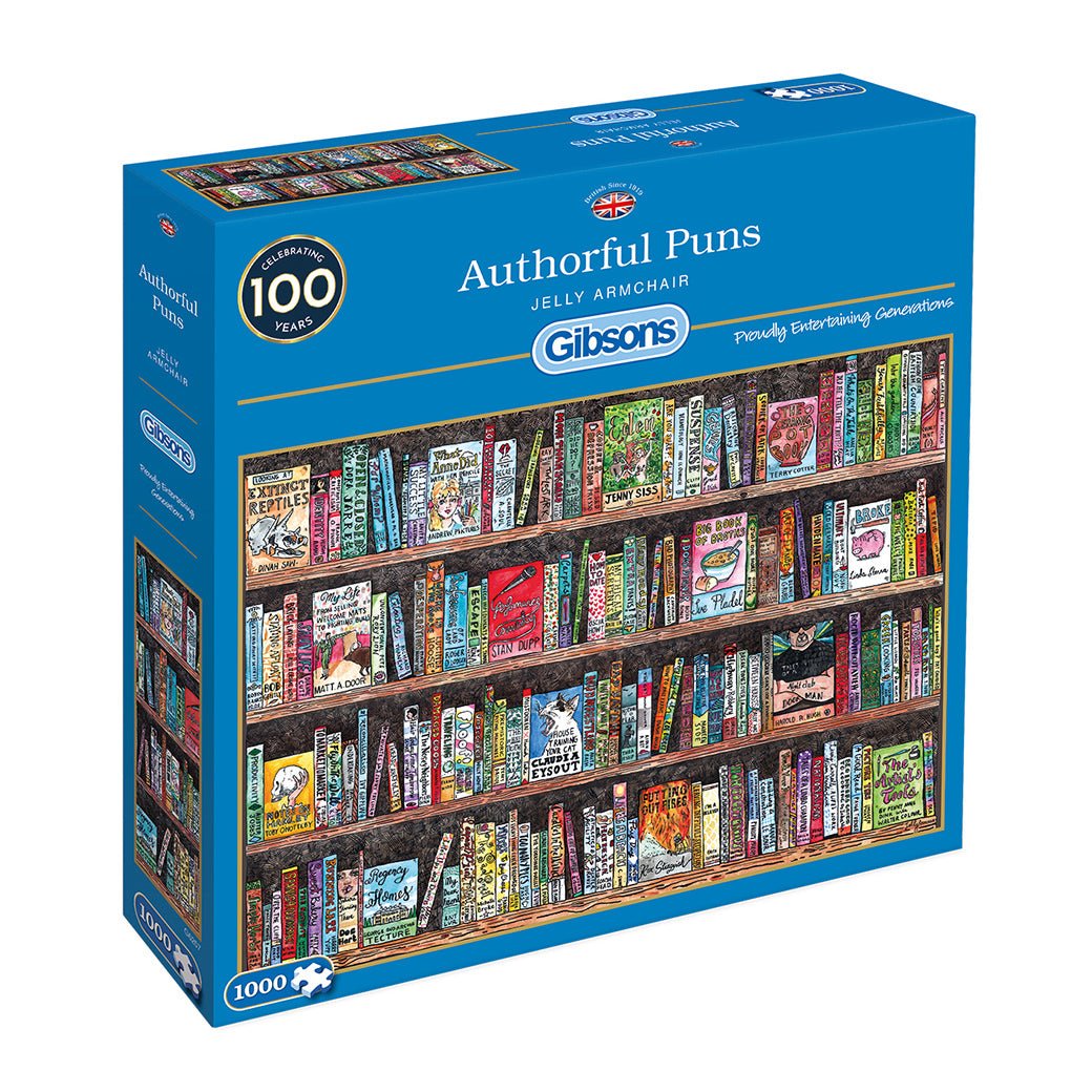 Authorful Puns - 1000 brikker - Nordisk Spil