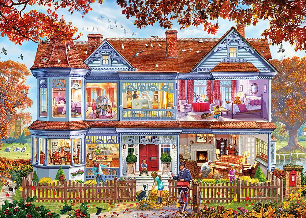 Autumn Home, 1000 brikker - Nordisk Spil