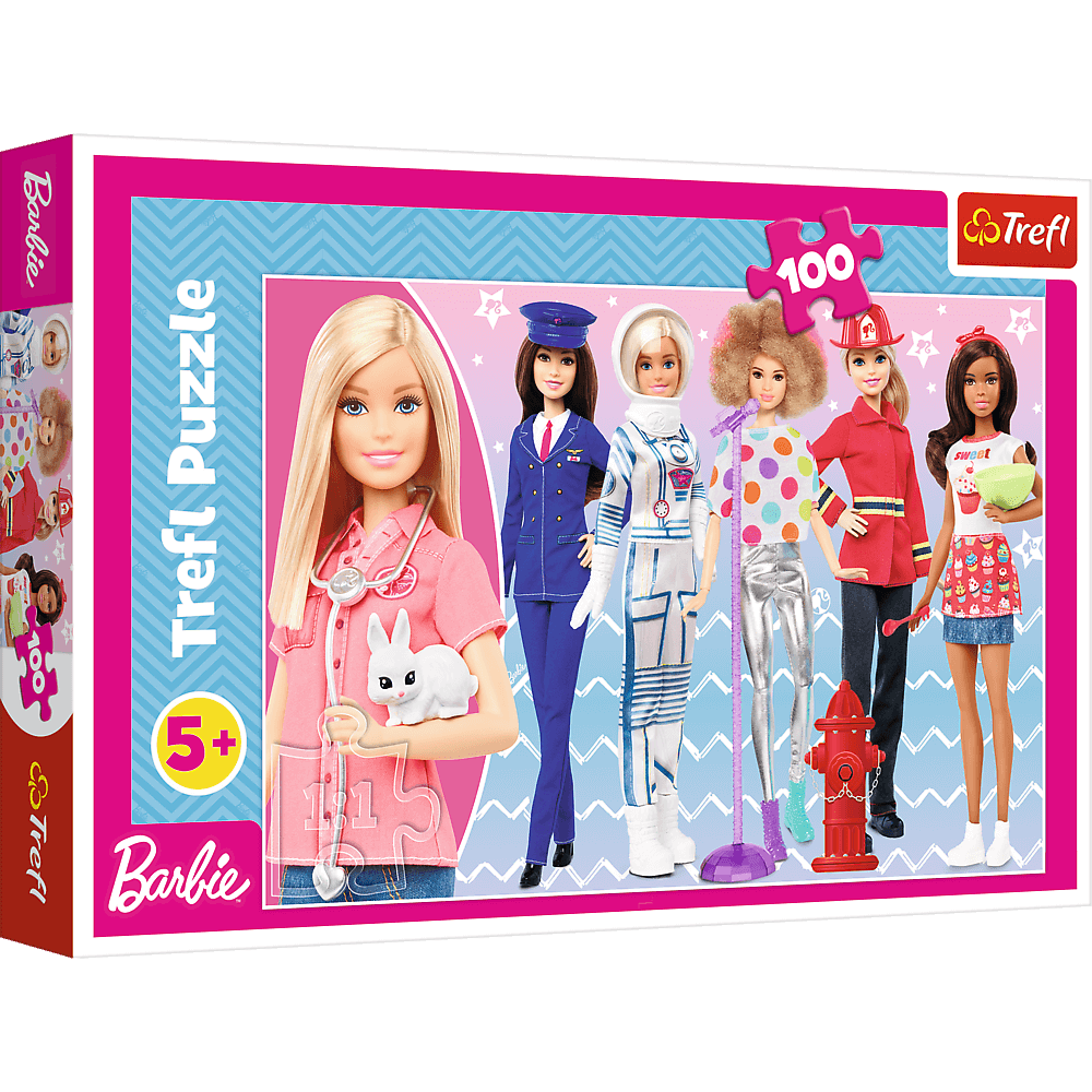 Barbie - 100 brikker - Nordisk Spil