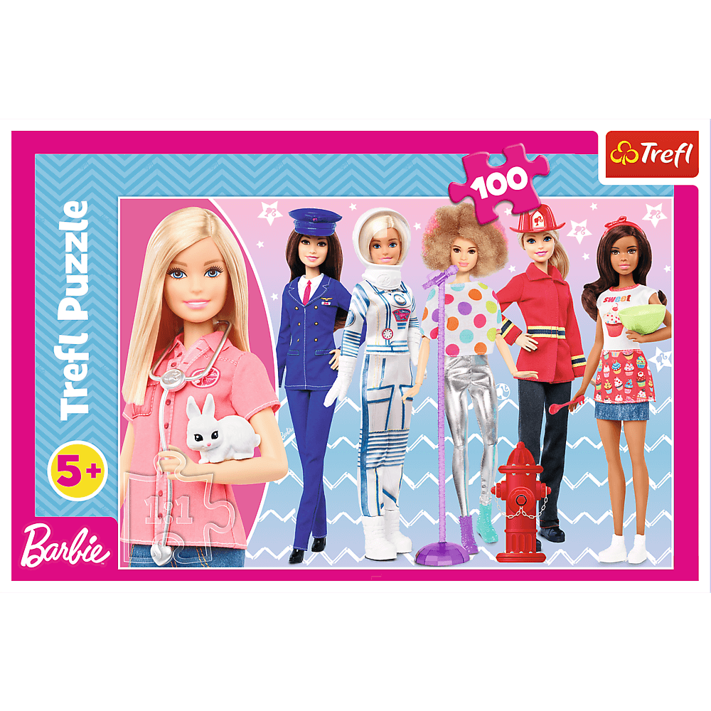 Barbie - 100 brikker - Nordisk Spil