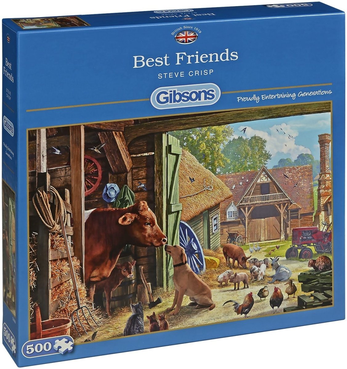 Best Friends - 500 brikker - Nordisk Spil