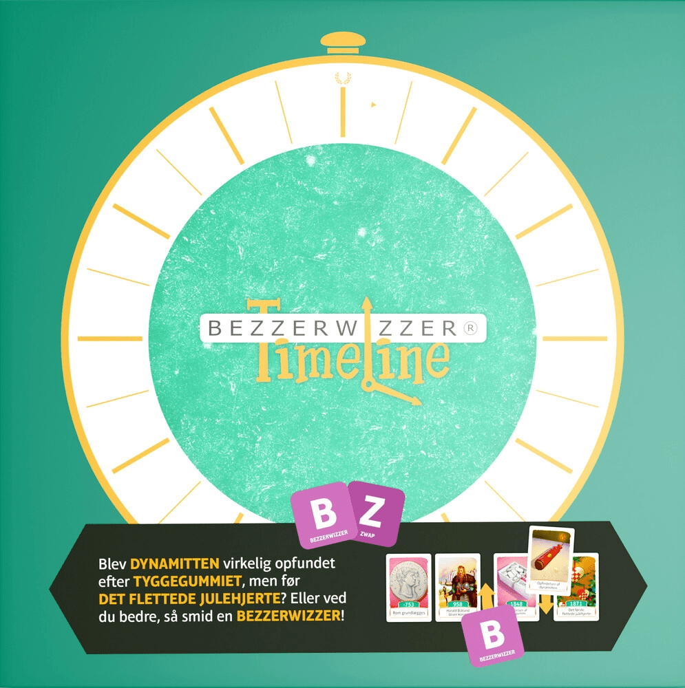 Bezzerwizzer Timeline - Nordisk Spil