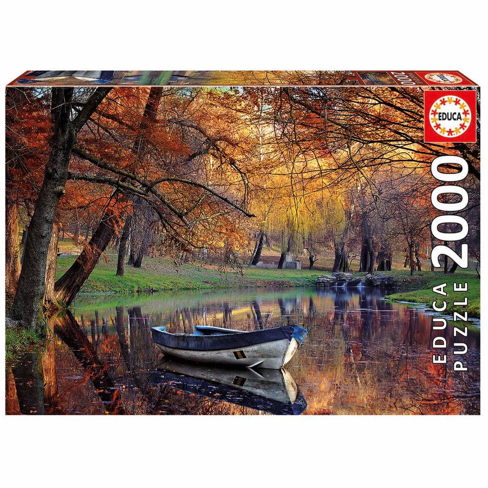 Båden i søen - 2000 brikker - Nordisk Spil