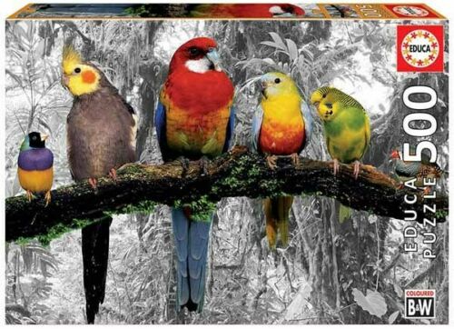 Birds in the Jungle - 500 brikker - Nordisk Spil