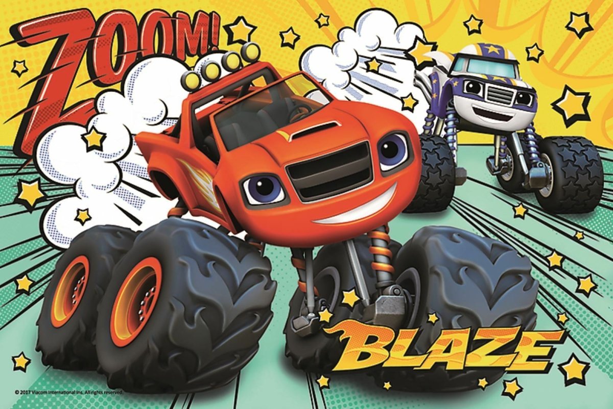 Blaze - What a Team - 60 brikker - Nordisk Spil