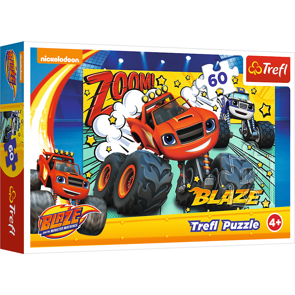 Blaze - What a Team - 60 brikker - Nordisk Spil