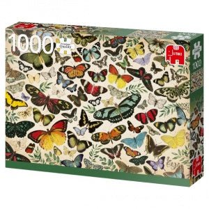 Butterfly Poster - 1000 brikker - Nordisk Spil