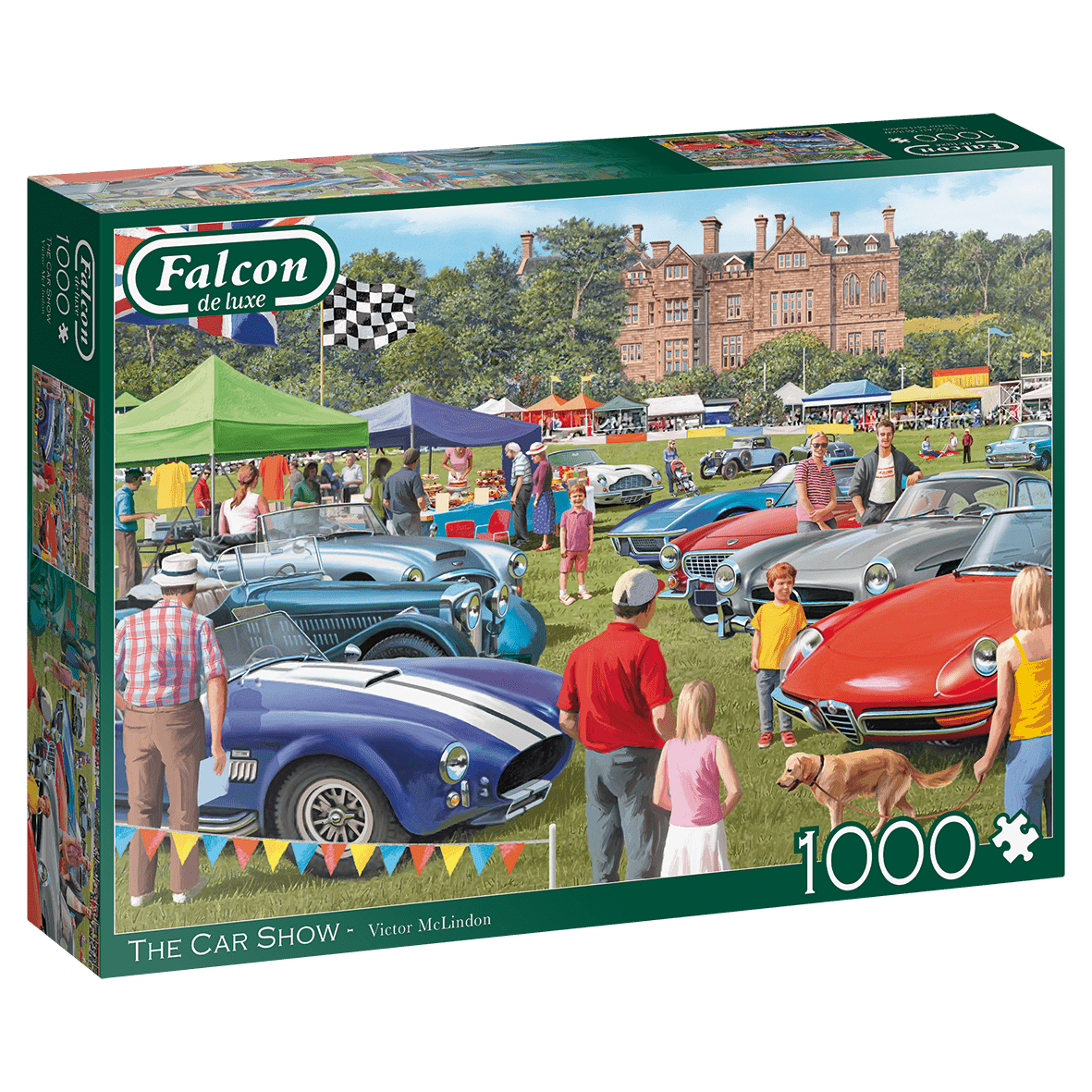 Bil Udstillingen - 1000 brikker - Nordisk Spil