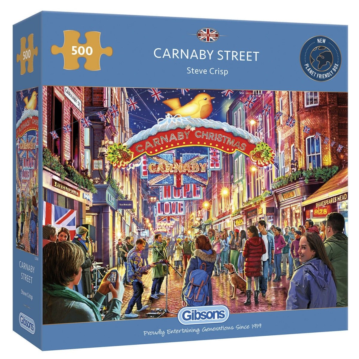 Carnaby Street - 500 brikker - Nordisk Spil