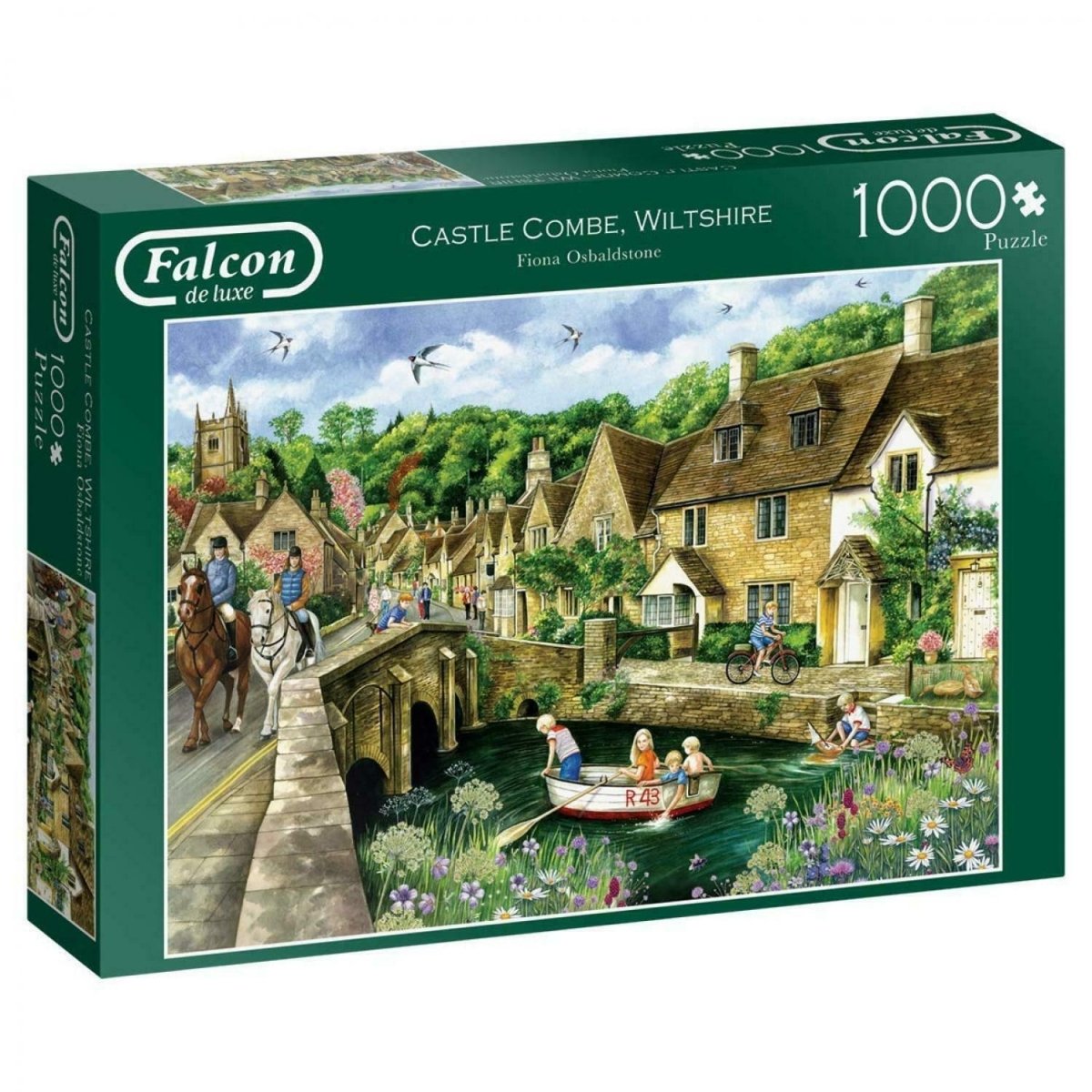 Castle Combe Wiltshire - 1000 brikker - Nordisk Spil