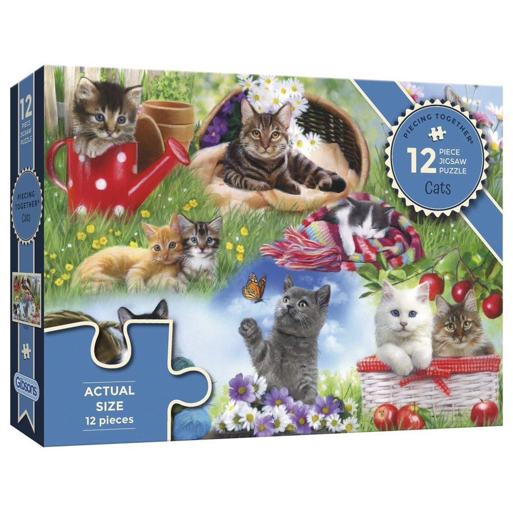 Cats - 12 XXL brikker - Nordisk Spil