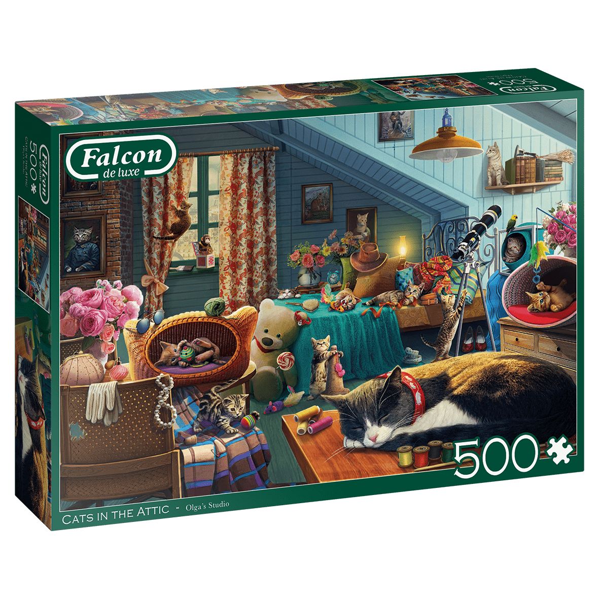 Cats in the Attic - 500 Brikker - Nordisk Spil