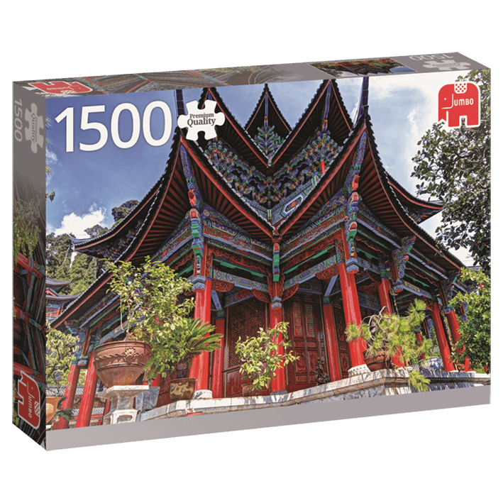 Chinese Temple - 1500 brikker - Nordisk Spil