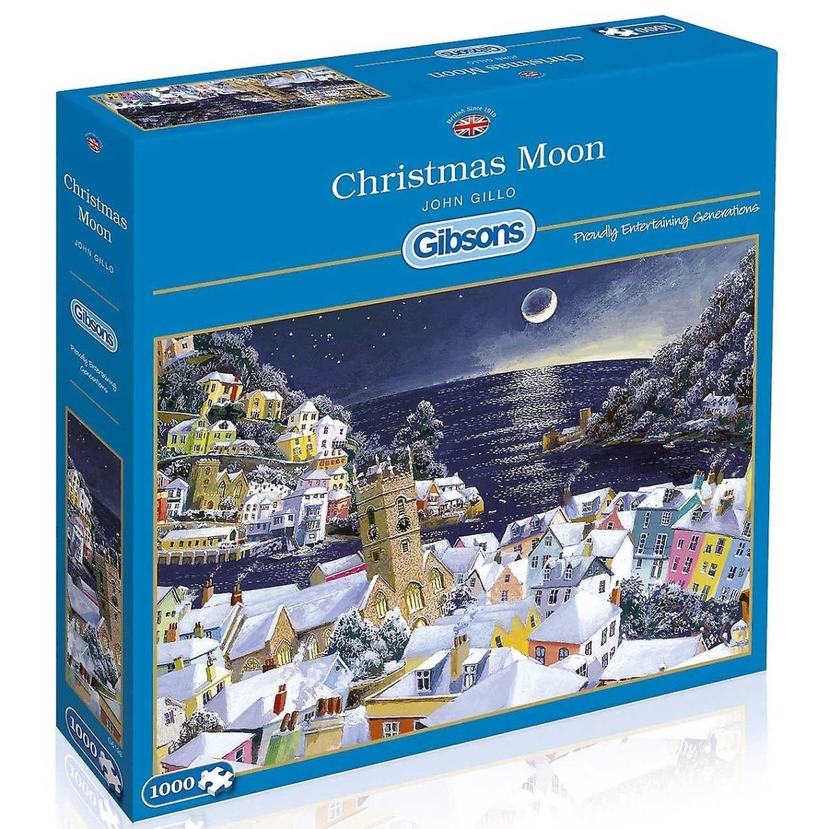 Christmas Moon - 1000 brikker - Nordisk Spil