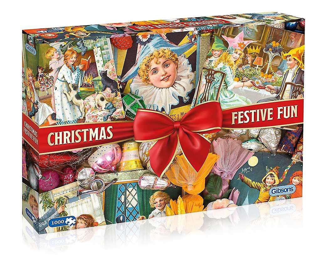 Christmas Festive Fun, 1000 brikker - Nordisk Spil