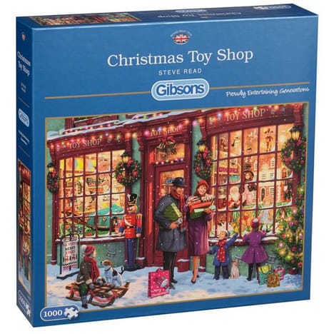 Christmas Toy Shop - 1000 brikker - Nordisk Spil
